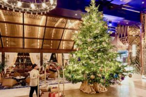 Christmas tree at Kempinski Hotel Bahía